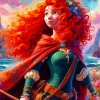 Merida Disney Art Diamond Painting