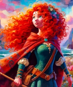 Merida Disney Art Diamond Painting