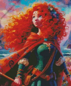 Merida Disney Art Diamond Painting