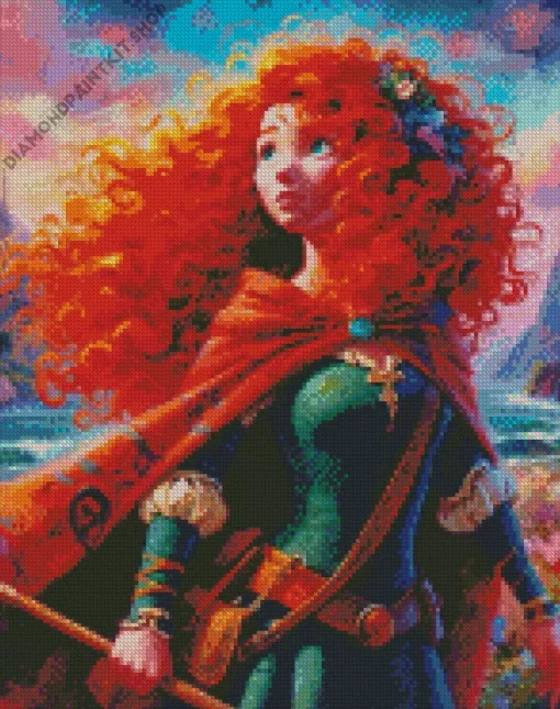 Merida Disney Art Diamond Painting