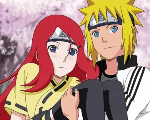 Minato And Kushina Diamond Painting