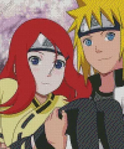 Minato And Kushina Diamond Painting