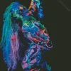 Neon Body Art Diamond Painting