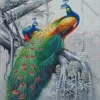 Peacock Couple Diamond Painting