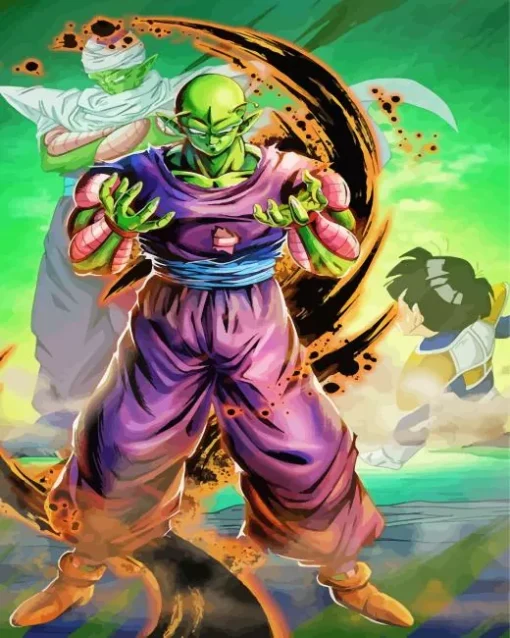 Piccolo Dragon Ball Diamond Painting