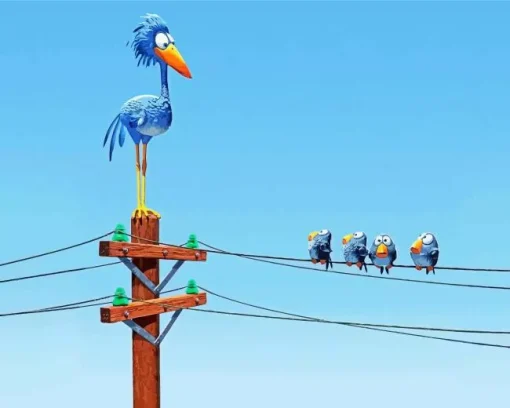 Pixar For The Birds Diamond Painting