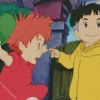 Ponyo And Sosuke Diamond Painting