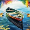 Row Boat Diamond Painting