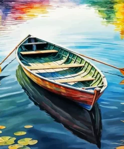 Row Boat Diamond Painting