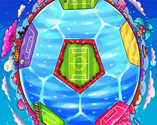 Soccer Story Diamond Painting