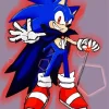 Sonic With Red Eyes Diamond Painting