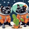 Staffordshire Astronauts Diamond Painting