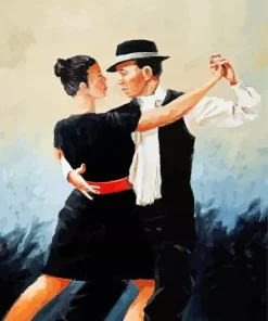 Tango Dancer Diamond Painting