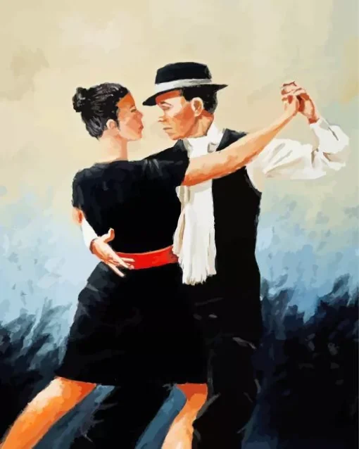 Tango Dancer Diamond Painting