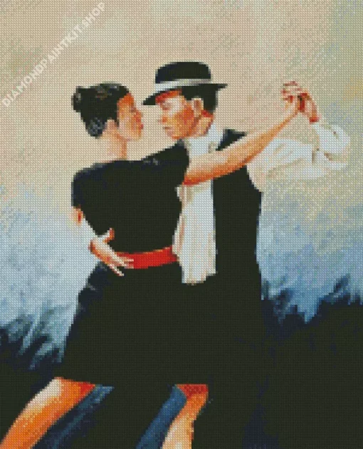 Tango Dancer Diamond Painting