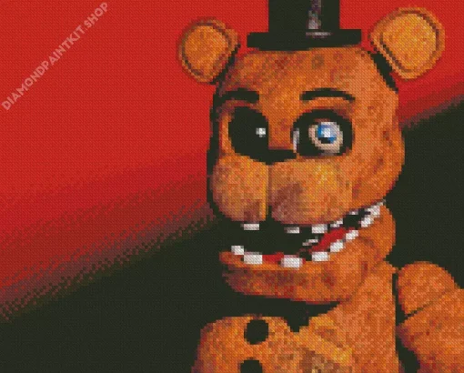 Withered Freddy Diamond Painting