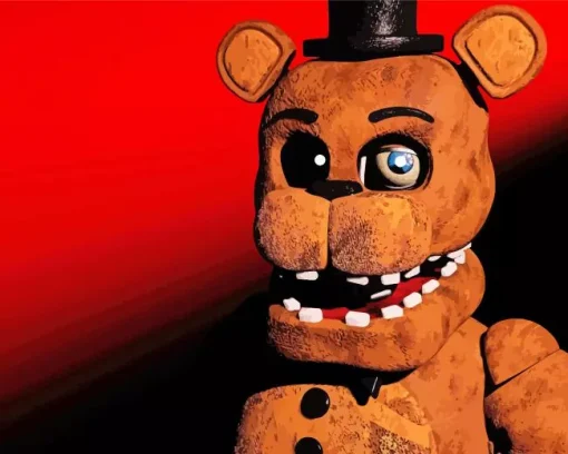 Withered Freddy Diamond Painting