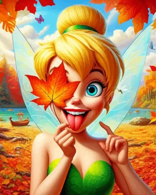 Crazy Tinker Bell Diamond Painting