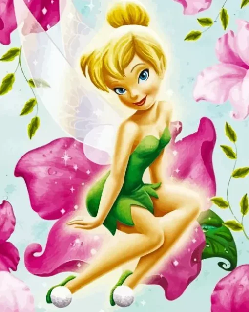 Cute Tinker Bell Diamond Painting