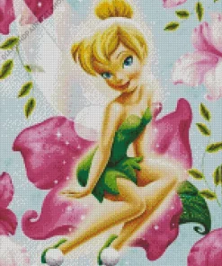 Cute Tinker Bell Diamond Painting