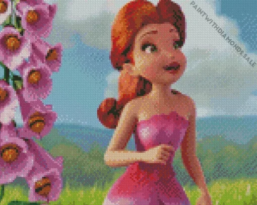 Gorgeous Rosetta Tinker Bell Pixie Diamond Painting