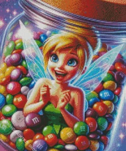 Tinker Bell Candies Diamond Painting