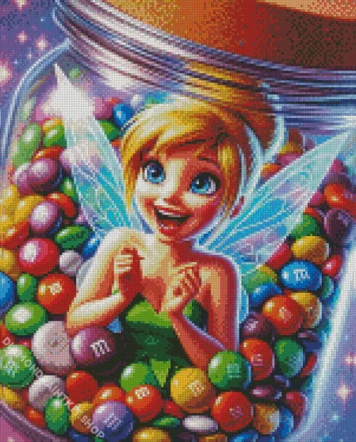 Tinker Bell Candies Diamond Painting