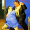 Dancing Couple Fernando Botero Diamond Painting