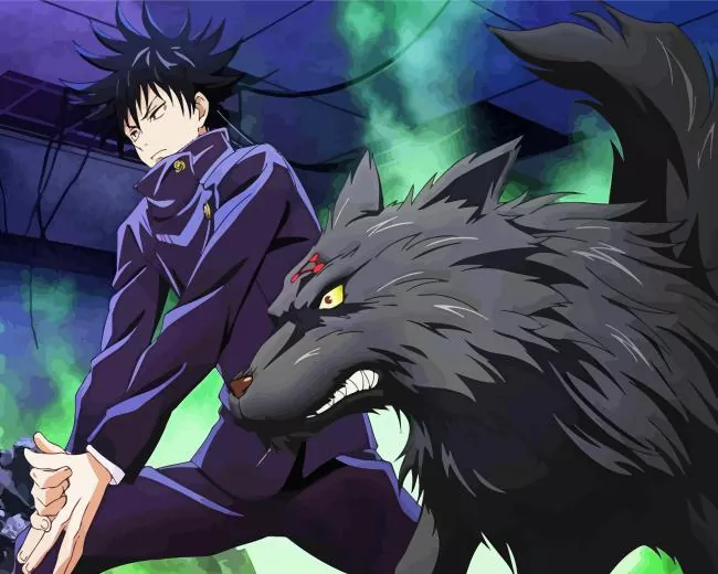 Megumi Fushiguro anime Diamond Paints Megumi Fushiguro Anime Diamond Painting