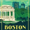 Boston City Poster Diamond Painting