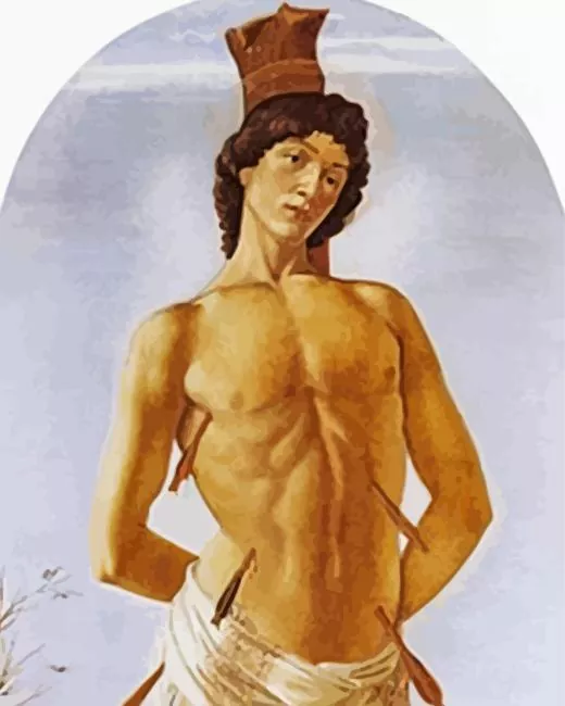 botticelli saint sebastian Diamond Dotz Botticelli Saint Sebastian Diamond Painting