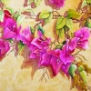 Bougainvillea Branch Diamond Painting