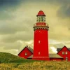 Bovbjerg Lighthouse Diamond Painting