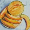 Cantaloupe Melon Diamond Painting