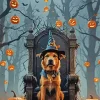 Cool Halloween Dog Diamond Painting