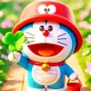 Cute Doraemon Art Diamond Painting