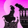 Disney Aladdin Silhouette Art Diamond Painting