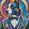Dog In Tuxedo Diamond Painting