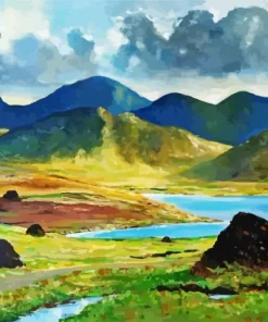Donegal Hills Art Diamond Painting