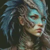 Draconic Woman Diamond Painting