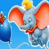 Dumbo The Elephant Diamond Painting