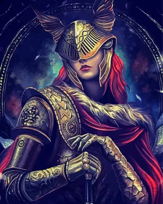 elden ring malenia Diamond Paintings Elden Ring Malenia Diamond Painting