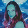 Gamora Guardians Of The Galaxy Diamond Painting