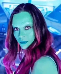Gamora Guardians Of The Galaxy Diamond Painting