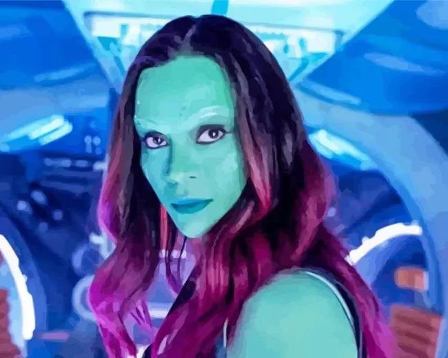 gamora guardians of the galaxy Diamond Paintings Gamora Guardians Of The Galaxy Diamond Painting