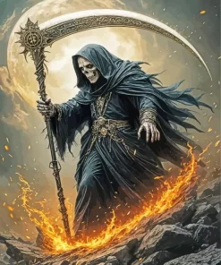 Grim Reaper Diamond Painting