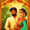 Indian Couple Diamond Painting