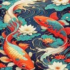 Koi Fish Diamond Painting