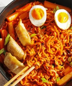 Korean Noodles Diamond Painting