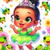 Little Princess Tiana Diamond Painting
